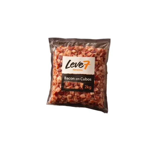 Bacon em cubos